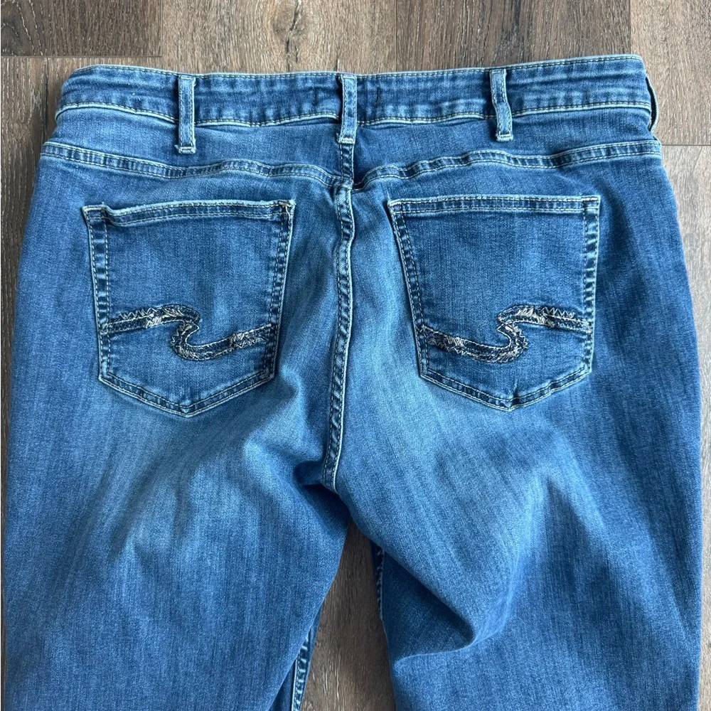 Silver Jeans.  Boyfriend Style.  Women’s size 12/29. Excellent used condition! - Picture 6 of 7